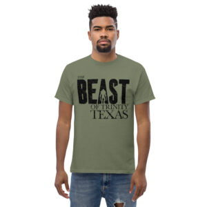 The Beast of Trinity Texas - Tshirt - Army Green