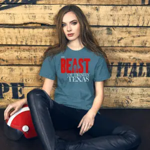 The Beast of Trinity Texas - Tshirt - Deep Teal